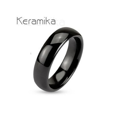KM1000-6 Pánský keramický prsten, šíře 6 mm (75)