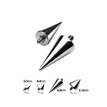 Microdermal - ozdobná část špička (4x8 mm)
