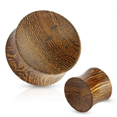 Plug do ucha Snake wood (16 mm)