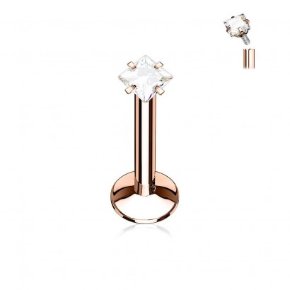 Piercing do brady zlacený (1,2 x 8 mm)