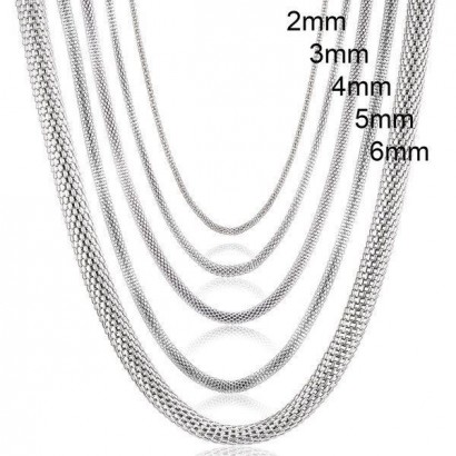 Ocelový řetízek, tl. 6 mm (60 cm)