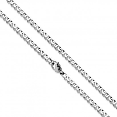 Ocelový řetízek, tl. 3 mm (55 cm)
