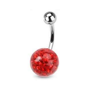 Piercing do pupíku s kamínky Crystals From Swarovski® SIAM