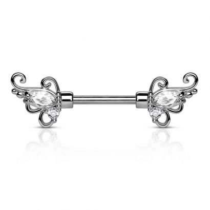 Piercing do bradavky chirurgická ocel HWK11004