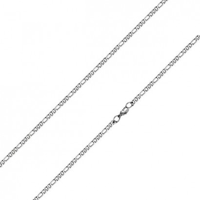 Ocelový řetízek figaro tl. 3 mm (55 cm)