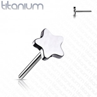 Hvězdička k PUSH IN piercingu TITAN
