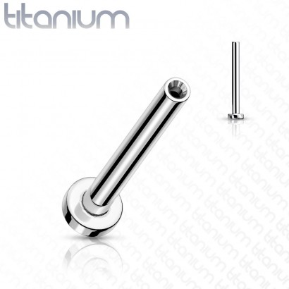 PUSH IN tyčka k labretě TITAN (1,2 x 6 mm)