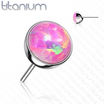 Kamínek k PUSH IN piercing do nosu TITAN (4 mm)