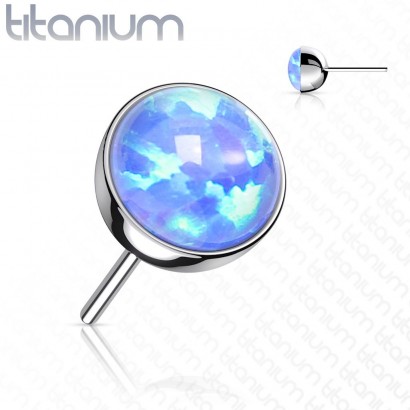 Kamínek k PUSH IN piercing do nosu TITAN (4 mm)