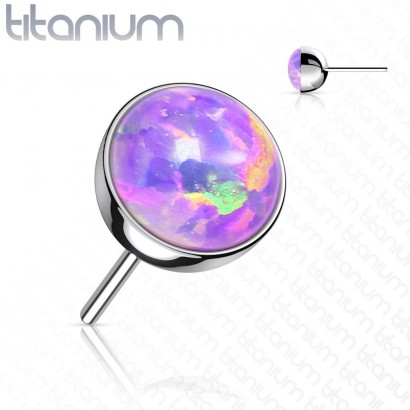 Kamínek k PUSH IN piercing do nosu TITAN (4 mm)