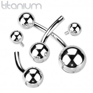 Piercing do pupíku banánek TITAN