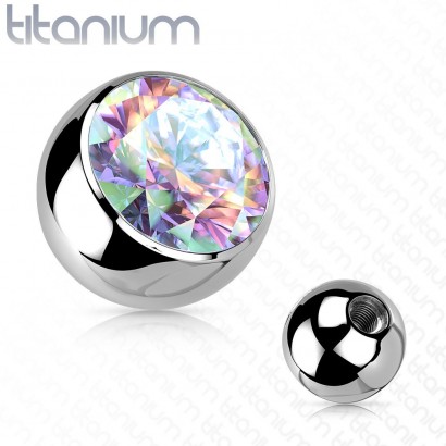 Náhradní kulička TITAN, 1,2 mm, průměr 4 mm (duhová)