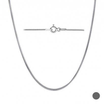 Stříbrný řetízek - hádě 1 mm (50 cm, 4,20 g)