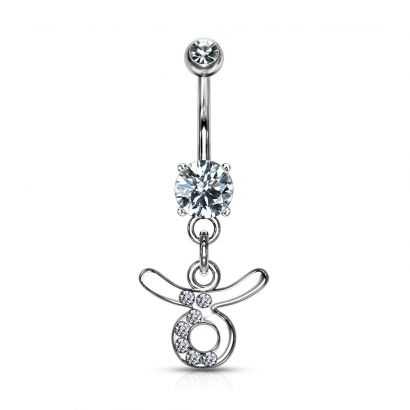 Piercing do pupíku - znamení býk
