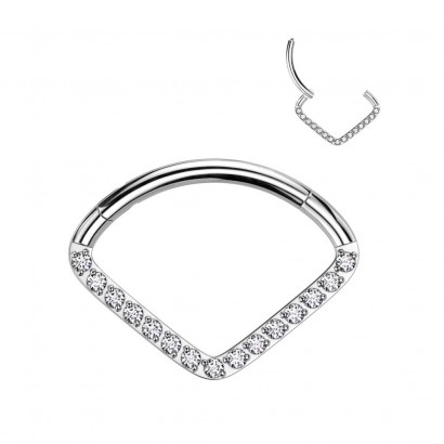 Piercing septum / helix / cartilage TITAN 1,2 x 10 mm