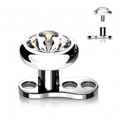 Kompletní microdermal piercing 1,6 mm (5 mm)
