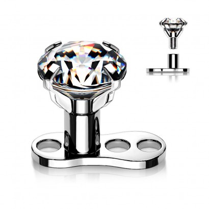 Kompletní microdermal piercing 1,6 mm (4 mm)
