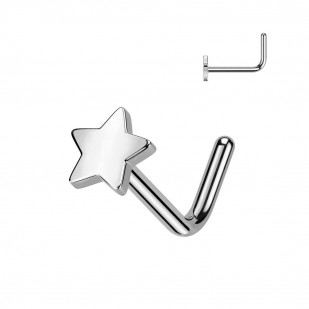 Piercing do nosu hvězdička - TITAN