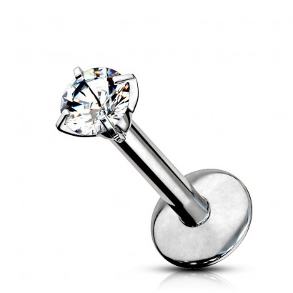 Piercing do brady - labreta titan, tyčka 1,2 mm (2 mm)