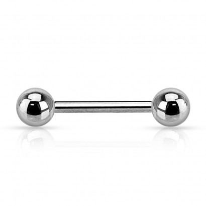 Piercing do jazyku titan, tyčka 1,6 mm (1,6 x 18 mm)