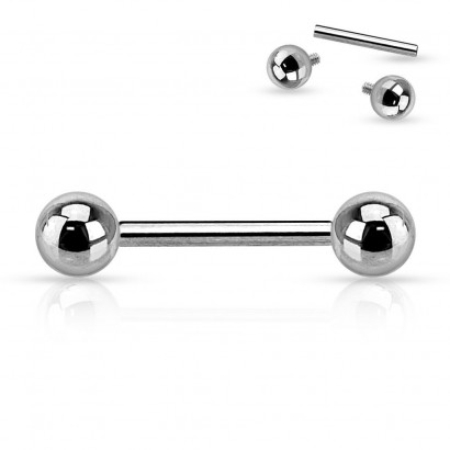 Cartilage piercing TITAN (1,2 x 8 x 4 mm)