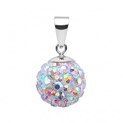 Stříbrný přívěsek s krystaly Crystals from Swarovski® AB