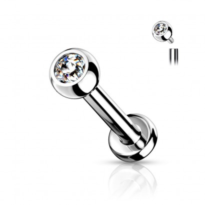 Piercing do brady TITAN - vnitřní závit (3 mm, 1,6 x 8 mm)