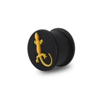 Plug silikon s oranžovou ješterkou (16 mm)
