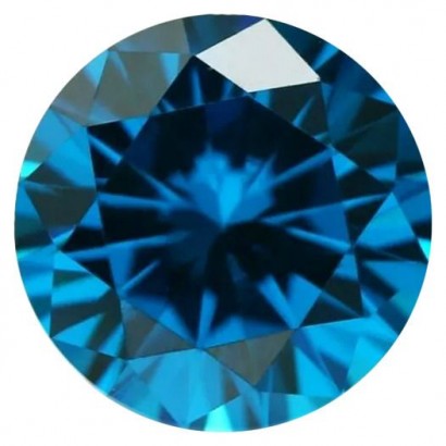 CZ Kubický zirkon - Dark Aquamarine, 100 ks (1,9 mm)