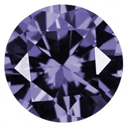 CZ Kubický zirkon - Light Amethyst, 100 ks (1,25 mm)