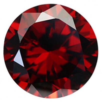 CZ Kubický zirkon - Garnet, 100 ks (1,25 mm)