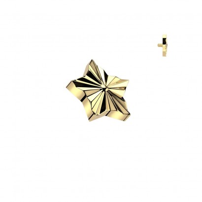 Náhradní zlacená ozdoba k dermálu TITAN, závit 1,6 mm