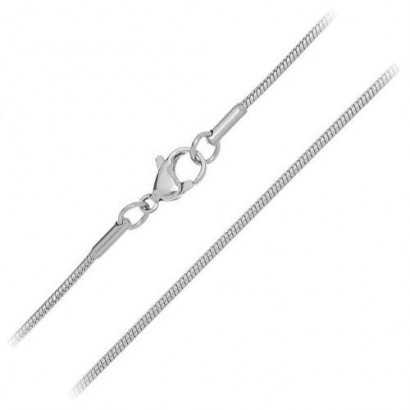 Ocelový řetízek - had tl. 2 mm (60 cm)