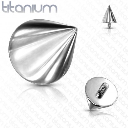 Náhradní špička k labretě TITAN, závit 1,2 mm (4 x 4 mm)