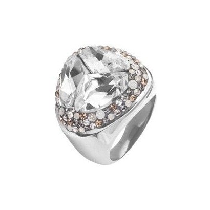 Prsten RSSW14 cz s krystaly Swarovski Elements