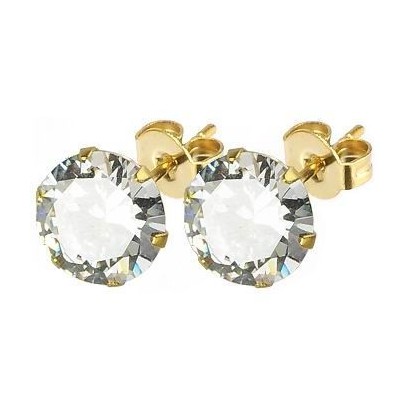 Naušnice pecky chirurgická ocel HWFXTSE01g (6 mm)