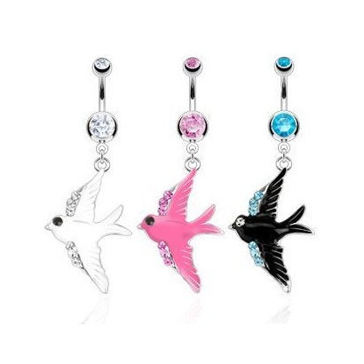 Piercing do pupíku vlaštovka HWNAL12774