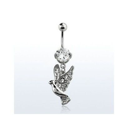 Piercing do pupíku holubice AMCD550