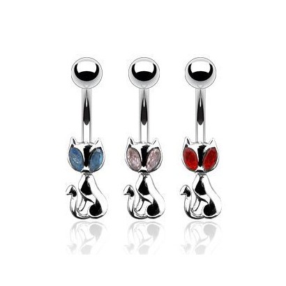 Piercing do pupíku kočka HWNSC2187