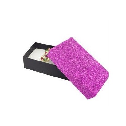 Dárková krabička růžová/černá