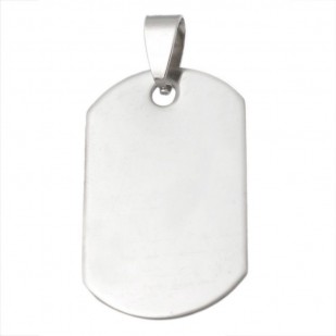 Destička chirurgická ocel 39x20 mm