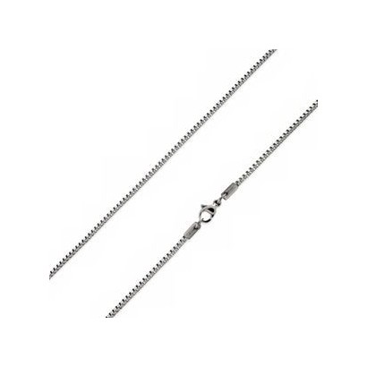 Ocelový řetízek čtvercový, tl. 3 mm