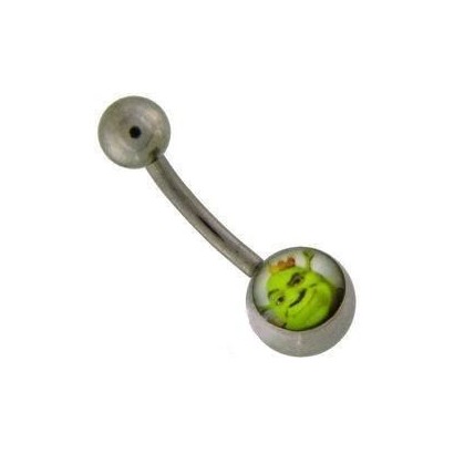 Piercing banánek chirurgická ocel Shrek
