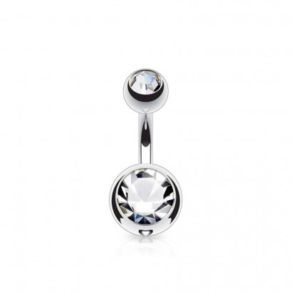 Piercing do pupíku banánek extra krátký 1,6 x 6 mm