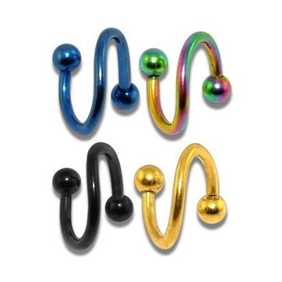 Piercing spirála