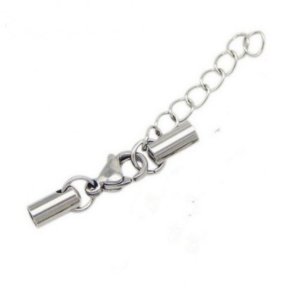 Ocelové zapínání na náramek/náhrdelník 3 mm