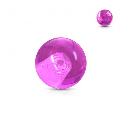Náhradní kulička 1,2 mm, průměr 3 mm, barva fialová