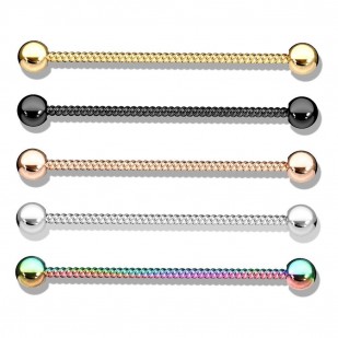 Industrial piercing 1,6 x 38 mm