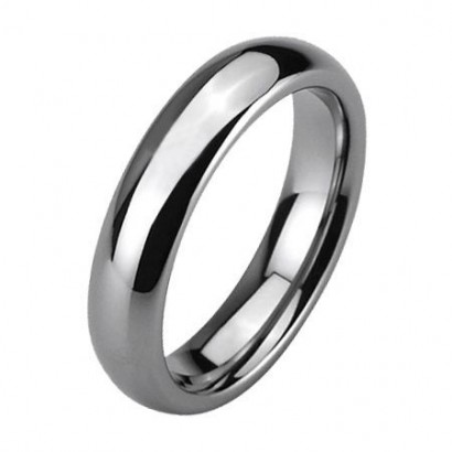 Wolframový prsten, šíře 4 mm (50)