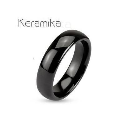 KM1000-6 Pánský keramický prsten, šíře 6 mm (67)